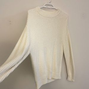 Wilfred Aritzia Cream White Sweater